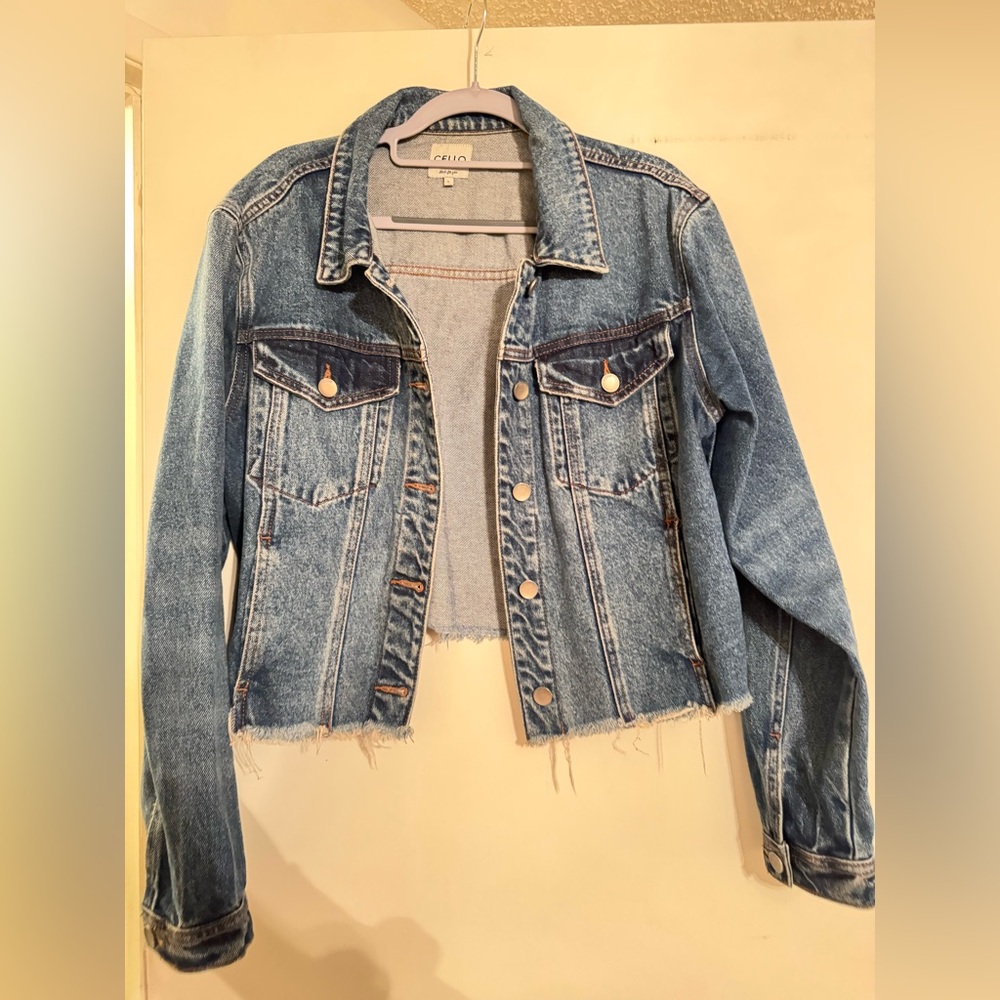 Cropped Jean jacket
